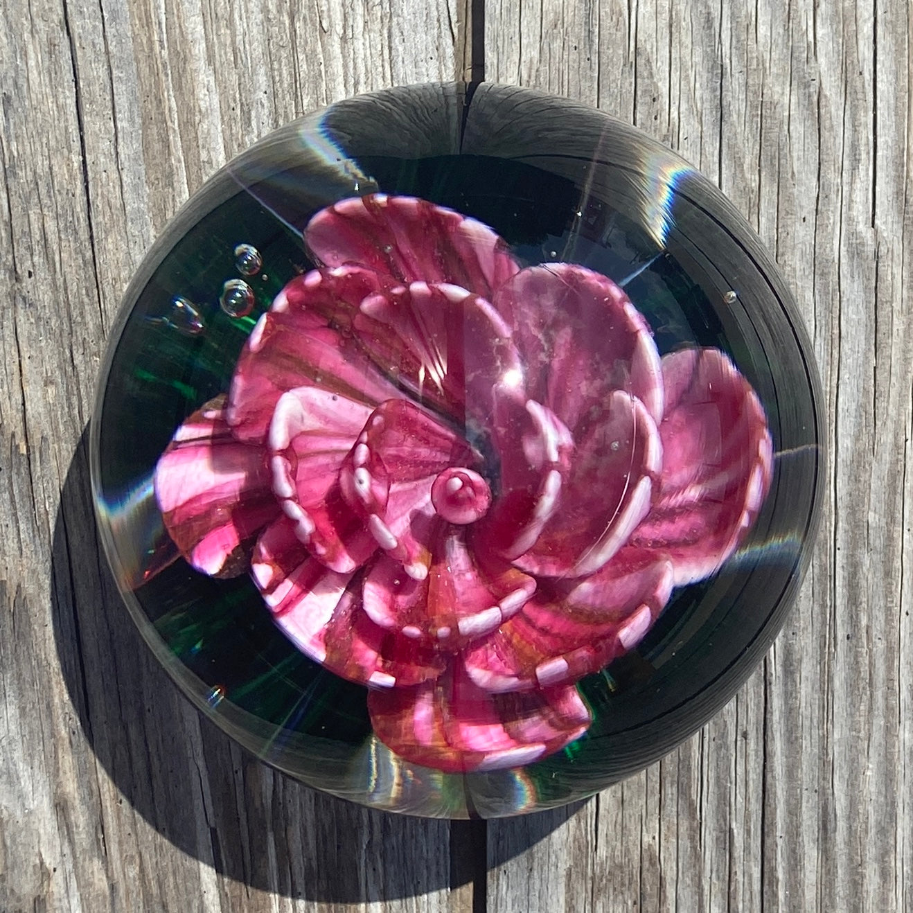 Rose Paperweight