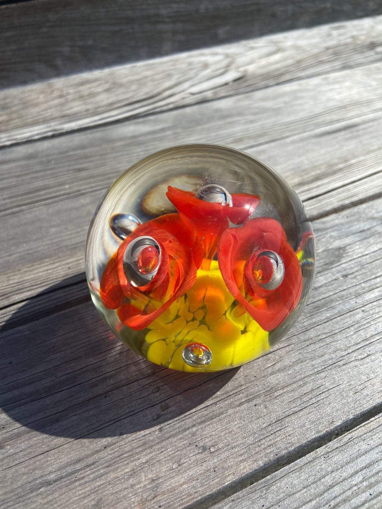 3-Lily Paperweight
