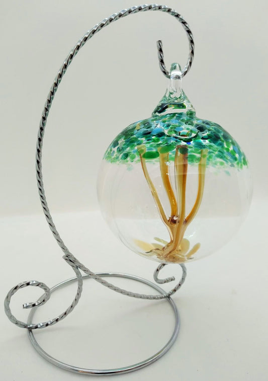 Tree of Hope Blown Ornament
